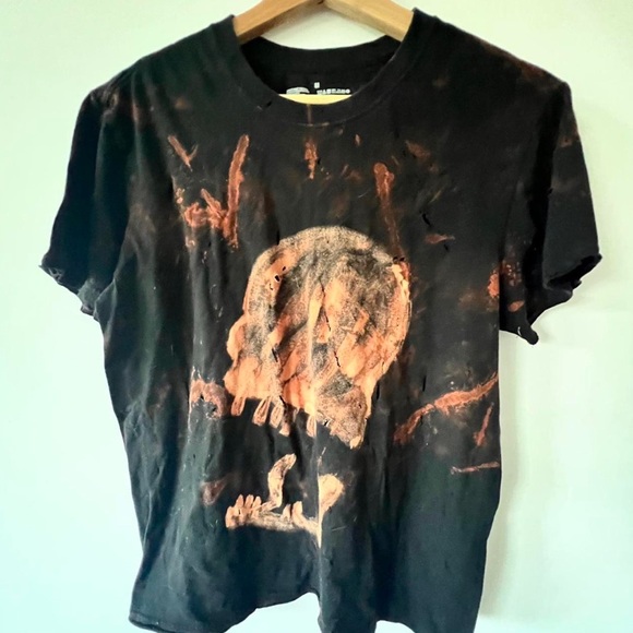 Distressed Bleach Tee - Picture 1 of 2